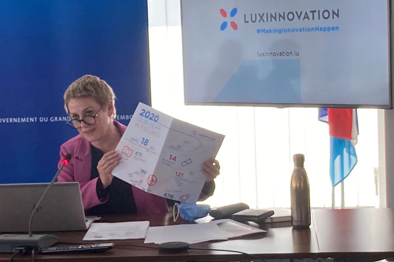 Le Covid et les situations particulières qui en ont découlé ont permis à Sasha Baillie et Luxinnovation d’asseoir encore un peu plus leur rôle dans la transformation digitale des entreprises du Luxembourg. (Photo: Meco)