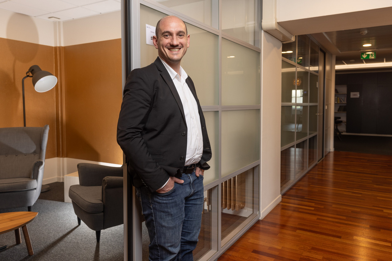 "There are 50 billion data points a year in Luxembourg and Luxembourg only has 350,000 smart meters," says Grégory Nain, co-founder and CTO of DataThings. Photo: Guy Wolff/Maison Moderne