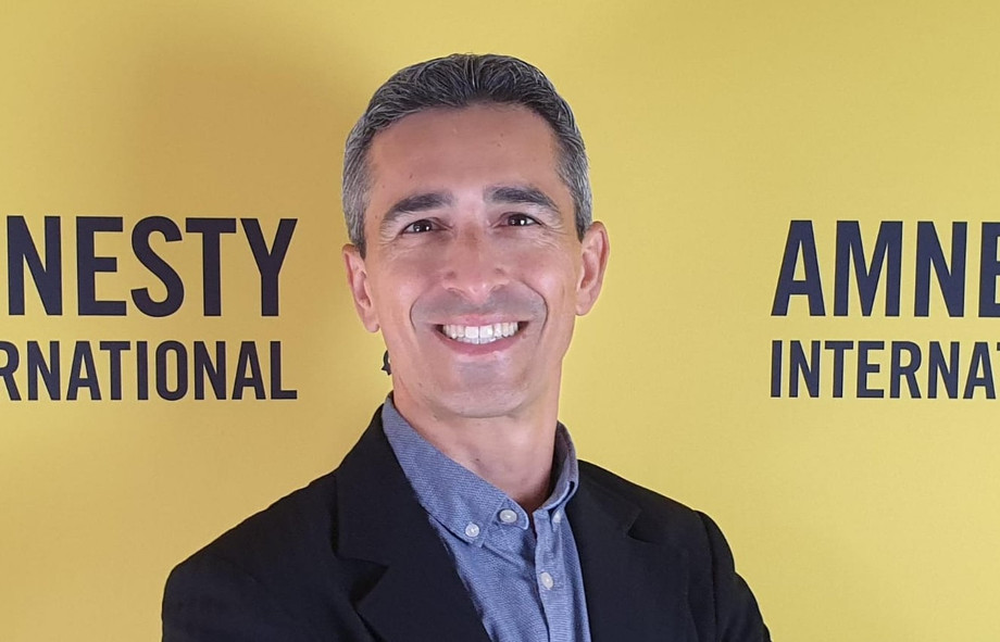 David Pereira. (Photo: Amnesty International)