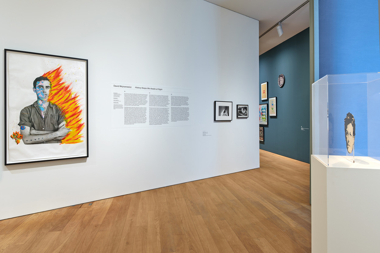 Vue de l’exposition David Wojnarowicz. History Keeps Me Awake at Night, 26.10.2019 — 09.02.2020, Mudam Luxembourg
 (Crédit :  Rémi Villaggi | Mudam Luxembourg )