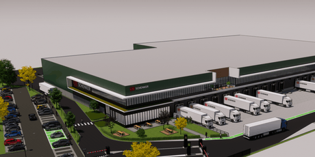 Le logisticien DB Schenker Luxembourg triplera sa surface en s’installant à Contern. (Illustration: WDP)
