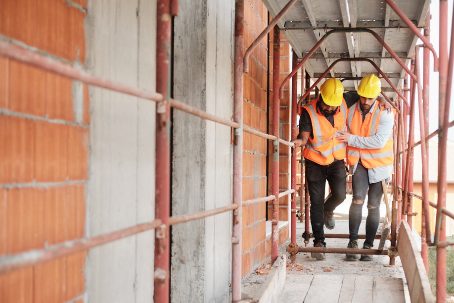 Construction sites were most likely to see incidents occur according to a report by Association d'assurance accident (AAA). Photo: Shutterstock