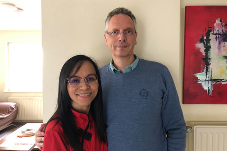 Emmanuelle et Serge Remy ont obtenu 5.933 signatures électroniques pour leur pétition pour un droit au télétravail. Elle sera donc débattue à la Chambre des députés dans les prochains mois. (Photo: Emmanuelle et Serge Remy)