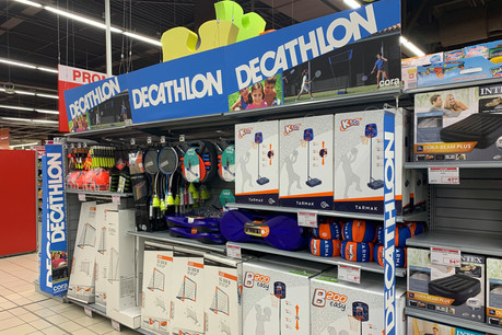 L’offre en jouets d’extérieur pour enfants distribués via les deux hypermarchés Cora complète ainsi la gamme de produits disponible dans le Decathlon City du complexe Royal-Hamilius. (Photo: Cora Concorde)