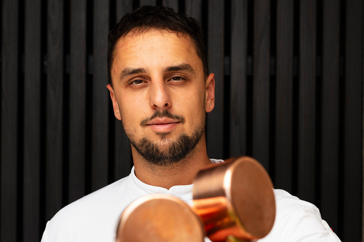 Théo Kopp, a former engineer turned chef, with a culinary inspiration marked by South America, trained in some fine establishments. (Photo: Ma langue sourit)