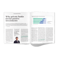 Why private banks favour passive investments. Photo: Maison Moderne