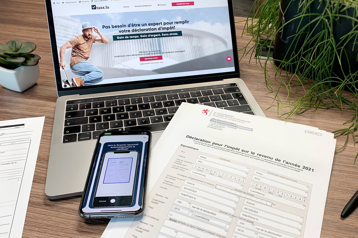 Une déclaration fiscale facilitée avec taxx.lu (Photo: Taxx.lu)