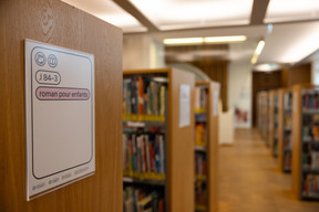La Lëtzebuerg City Bibliothèque est située au 3, rue Genistre dans la Ville Haute à Luxembourg. (Photo: Eva Krins/Maison Moderne)
