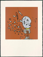 «Personnage en fuite», 2010, d’Armand Strainchamps, collection de la Bibliothèque nationale du Luxembourg ( (Photo: Marcel Strainchamps))