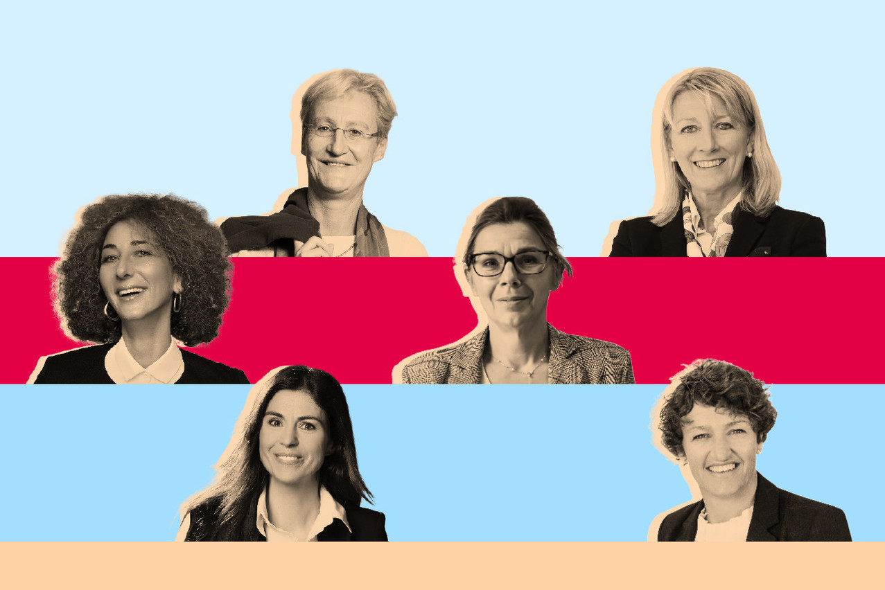 Les femmes CEO dévoilées aujourd’hui sur paperjam.lu sont Jeanne Duvoux, Carine Federspiel, Myriam Filali, Catherine Gapenne, Carina Gonçalves et Stéphanie Hein. Découvrez-les et leurs entreprises! (Montage: Maison Moderne)
