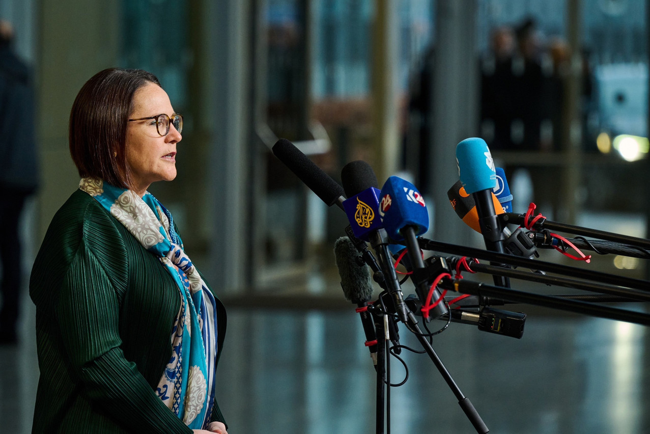 Selon la ministre de la Défense, Yuriko Backes, le gouvernement décidera d’une éventuelle accélération des dépenses avant le sommet de l’Otan en juin. (Photo: Otan)