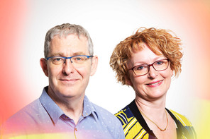 Jean-François Degoutin, Architecte Microsoft, & Sylvie Prime, Operations Manager Infrastructure & Cloud – Sogeti Luxembourg. (Photo: Maison Moderne)