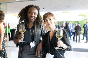 Laure Talom (Domiluxe) et Nadège Ansalone (Revint). (Photo: Eva Krins/Maison Moderne)