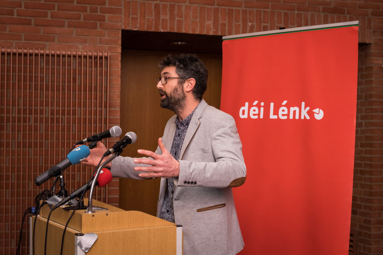«Les communes ont tant de possibilités qui leur sont offertes en matière de logement abordable. Or, elles n’en font rien ou presque…», explique Gary Diderich, l’un des porte-paroles de déi Lénk.  (Photo: Nader Ghavami/Archives)