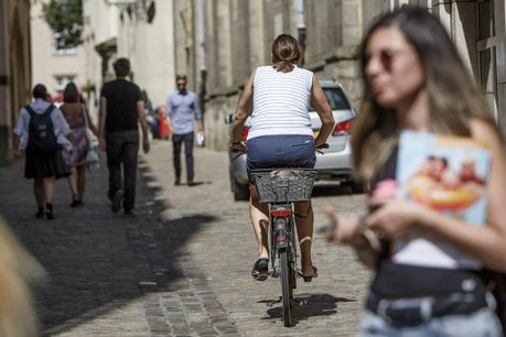 Pour les élus déi Gréng, «le chemin le plus direct et le plus rapide pour traverser le quartier ou le centre-ville est réservé aux piétons et aux cyclistes». (Photo: Maison Moderne / Archives)