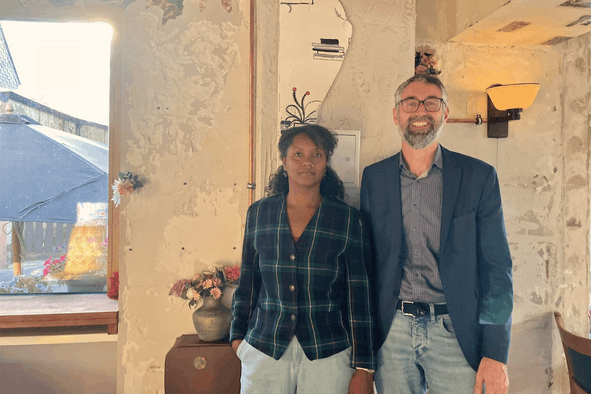 Gary Diderich and Ana Correia da Veiga want to bring the concerns of those on the ground to the House. (Photo: Marc Fassone/Paperjam)