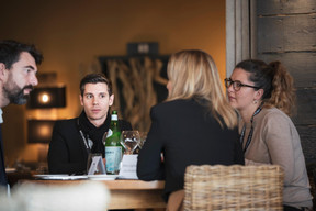 Frédéric Gattaux (SERIS Security), Charles Pozzo Di Borgo (Celis Real Estate) et Noémie Comelli (Groupe GET) ((Photo: Jan Hanrion/ Maison Moderne))