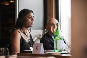 Jessica Loganadin (Elgon) et E lias Chbeir (E LIAS Luxembourg) ((Photo: Jan Hanrion/ Maison Moderne))
