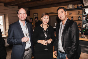 Joachim Colles (Ista Luxembourg), Sylvie Fasbinder (Confédération Luxembourgeoise du Commerce) et Hakim Hammou (Berlitz) ((Photo: Jan Hanrion/ Maison Moderne))