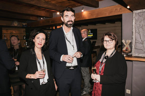 Sophie Pierini (RJ Gaito Law Firm), Frédéric Gattaux (SERIS Security) et Danièle Picard (PYXIS Management) ((Photo: Jan Hanrion/ Maison Moderne))