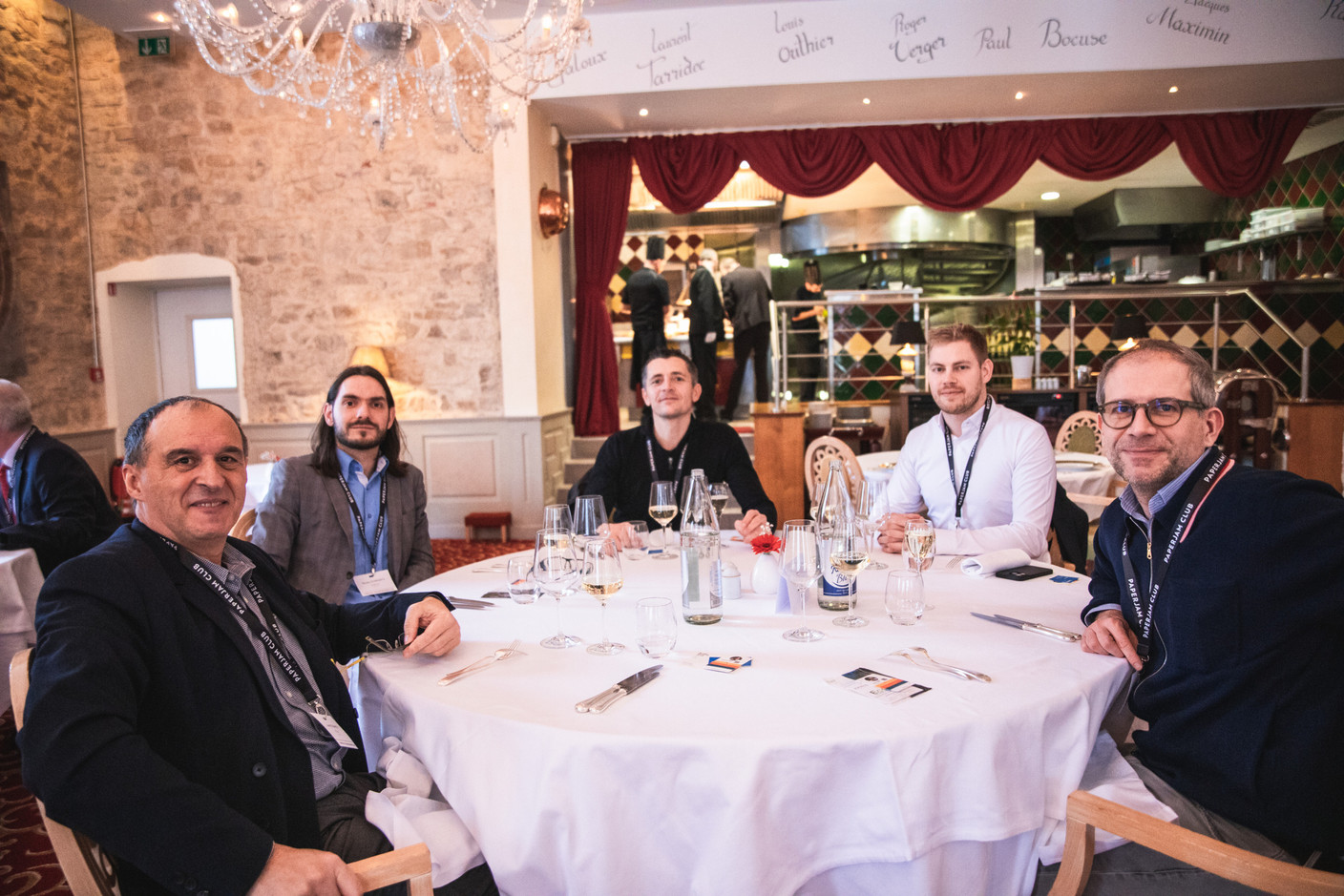 Louis Poignand (EcoLP), Nicolas Schwartz (Fenritec), Ludovic Deep (Hyfen), François Sindic (INOWAI) et Max Heldenstein (Reed6Simon). (Photo: Eva Krins / Maison Moderne)