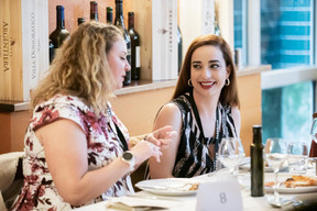 Larissa Thomma (Enjoy Immobilière) et Fernanda Melo (Paladium) ((Photo: Jan Hanrion / Maison Moderne))