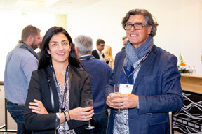 Céline Corbiaux (Étude Céline Corbiaux) et Alain Gadreau (Triode Médiation & Coaching) ((Photo: Jan Hanrion/Maison Moderne))
