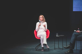 Taina Bofferding (Ministre de l'intérieur et Ministre de l'Égalité entre les femmes et les hommes) ((Photo: Arthur Ranzy))