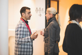 Richard Karacian (Maison Moderne) et Simône Van Schouwenburg (Spuerkeess) ((Photo: Arthur Ranzy))