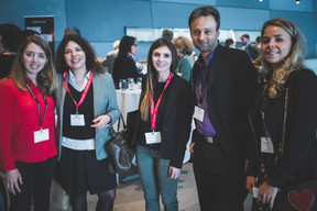 Géraldine Spies (FYTE), Aurélie Chianese (Maison Moderne), Lydia Dos Santos (Maison Moderne), Sami Hachicha (MIXVoip) et Nausicaa Rouge (MIXVoip) ((Photo: Arthur Ranzy))