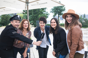 Jim Kent (Maison Moderne), Mary Carey (PwC), Andreia Nuno (Finologee) et Yasmine Meziane (PwC) (Photo : Simon Verjus/Maison Moderne)