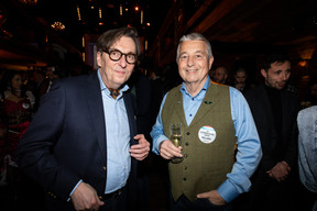 Michel Grevesse-Sovet (Paperjam + Delano Business Club), on left. Photo: Eva Krins/Maison Moderne