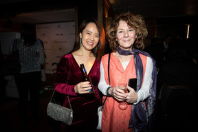 Patrizia Luchetta (Charlotte in red), on right, seen at Delano’s 12th anniversary party, 23 February 2023. Photo: Eva Krins/Maison Moderne