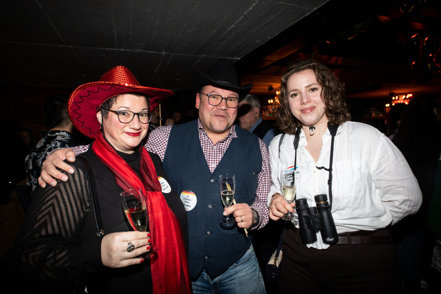 Attendees are seen during Delano’s 12th anniversary party, 23 February 2023. Photo: Eva Krins/Maison Moderne