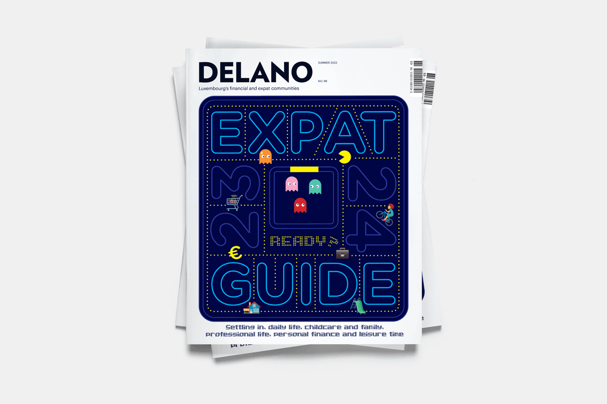 Delano’s 2023-24 expat guide, available on newsstands across the grand duchy starting on Friday 14 July. Image: Maison Moderne