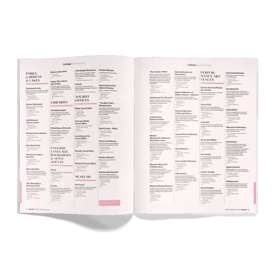 Delano’s 2023-24 expat guide, released on 14 July 2023. Image: Maison Moderne