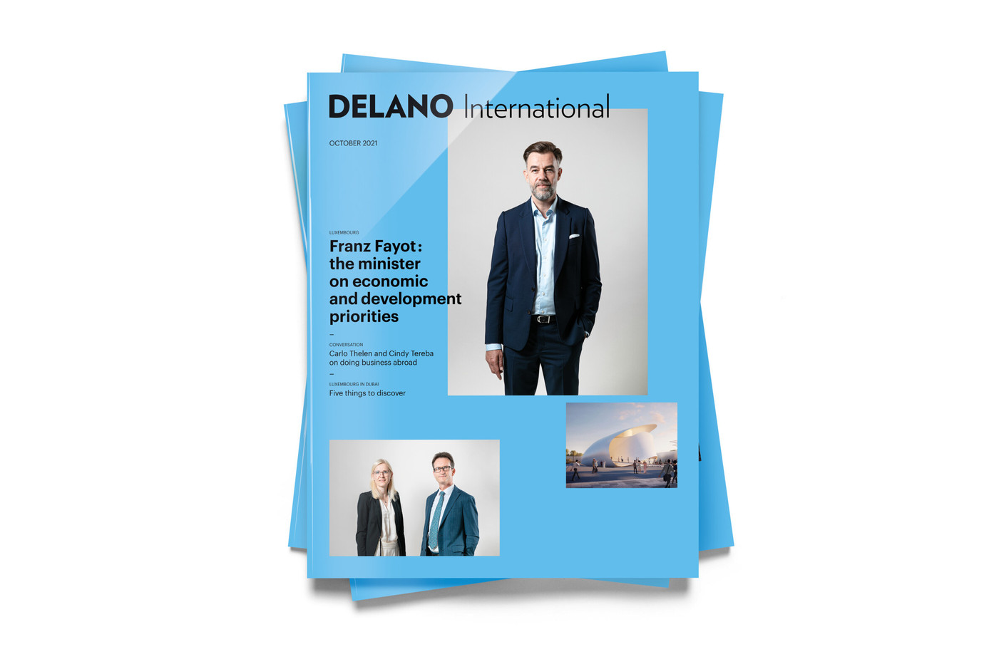 Delano’s October 2021 International supplement, available on newsstands starting 23 September Maison Moderne