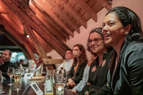 Esmée Chenagpen et Raakhee Bachonee ((Photo: Jan Hanrion/Maison Moderne))