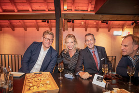 Andrew Notter (Anderson Wise), Grainne Corr (Robertson Associates),Jim Kent (Maison Moderne) et Thomas Kallstenius (LIST) ((Photo: Jan Hanrion/Maison Moderne))