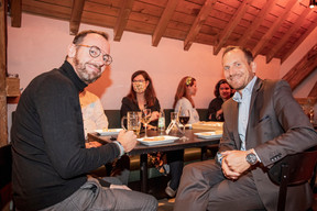 Stéphane Compain (Luxrelo) à droite ((Photo: Jan Hanrion/Maison Moderne))