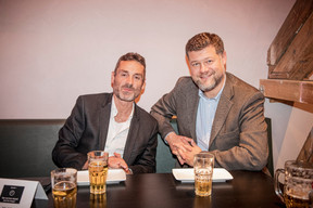 Fabrice Theis (Fabrice Theis Architecture) et Bogdan Banice (Banice Architectes) ((Photo: Jan Hanrion/Maison Moderne))