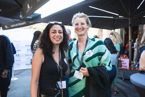 Léa Le Menelec (Free Lens Media & Studio) et Marine Knibiehly (World of Digits). (Photos : Eva Krins/Maison Moderne)