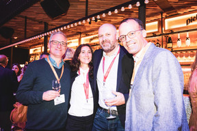 Aaron Grunwald (Maison Moderne), Stéphanie Crégut (Maison Moderne), et Duncan Robert (Maison Moderne) ((Photo: Patricia Pitsch/Maison Moderne))