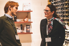 Grégoire Mathonet (ANote Music) et Virginia Strelen (Vistra Fund Management) ((Photo: Arthur Ranzy))