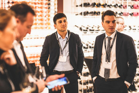 Anton Shelogurov et Tomas Deleener (Deutsche Bank Luxembourg) ((Photo: Arthur Ranzy))