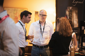 Charles Pozzo Di Borgo (Celis) et Yannick Lang (Banana Republic) ((Photo: Patricia Pitsch / Maison Moderne))