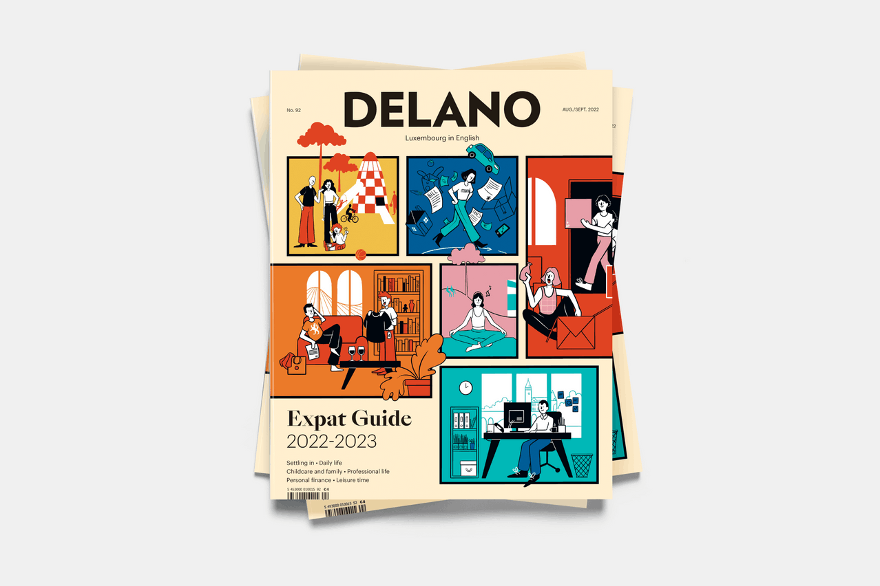 Delano’s Expat Guide 2022-2023 is available on newsstands across Luxembourg as of 15 July Maison Moderne