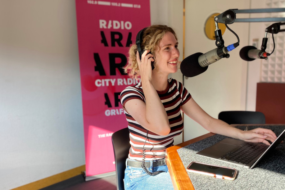 Tracy and Tom on Monday morning talked about Luxembourg’s space sector. Photo: Ara City Radio