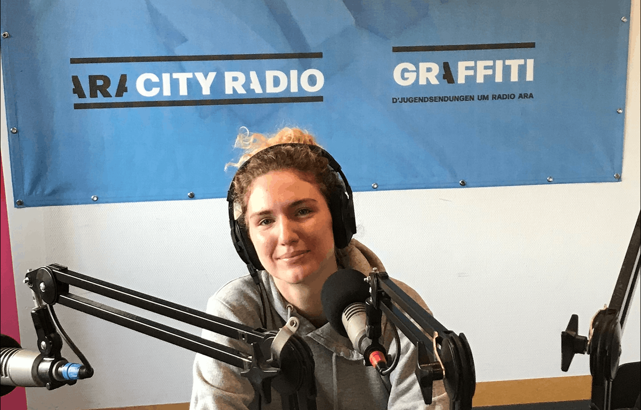 Delano’s Tracy was on Ara City Radio’s Monday morning show to talk about National Mental Health Week.  Photo: Ara City Radio