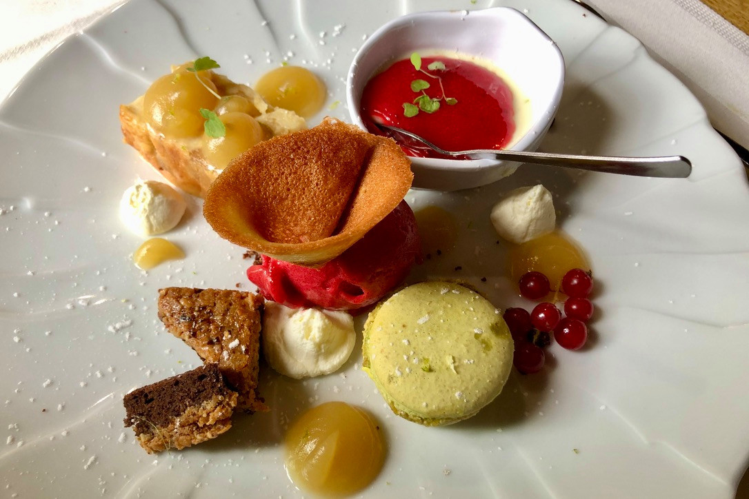 And finish off your meal with a delectable dessert… Pictured is the selection of sweets that came with the café gourmand. Photo: Lydia Linna